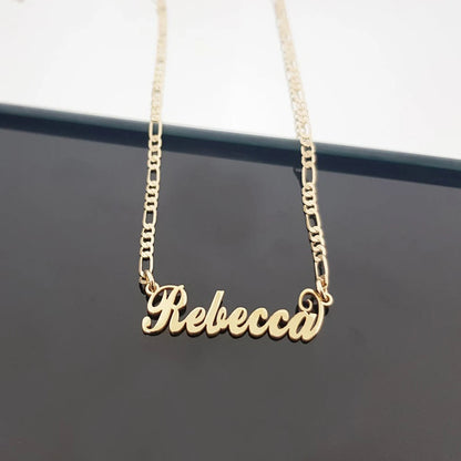 Women's trend necklace custom name