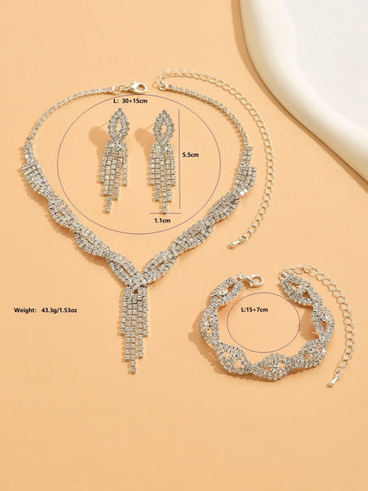 4pcs women's jewelry set