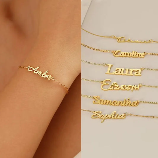 Fashion Customized Name Bracelets