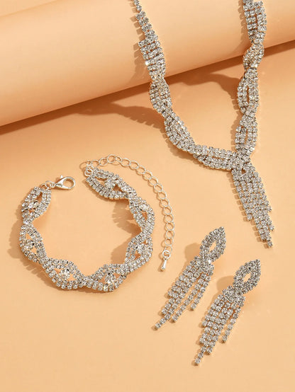 4pcs women's jewelry set