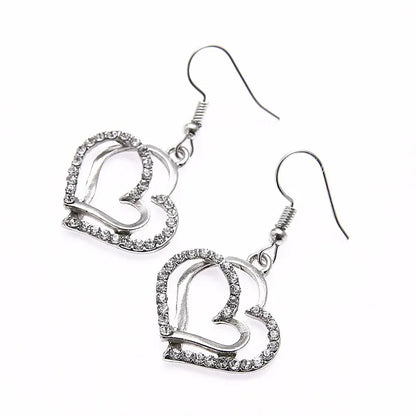 3 Pcs Set Heart Shaped Jewelry Set